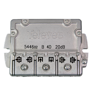 DERIVATORE 4VIE -20DB EASY F 5-2400 TELEVES