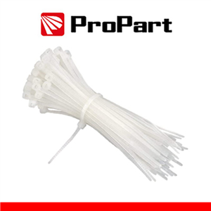 FASCETTE ELETTRICISTA NYLON MM 4.8X300 CF DA 100PZ BIANCO