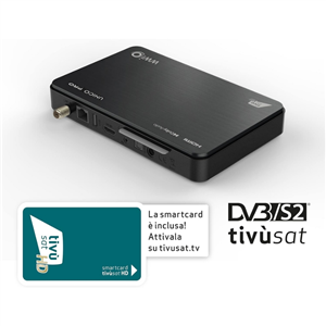 DECODER TIVUSAT WWIO UNICO PRO HD CLASSIC BLACK