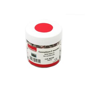 CONNETTORE F TWIST X 5MM O-RING