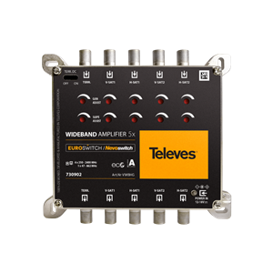 AMPLIFICATORE TELEVES WIDE BAND MATV+IF 27/29DB 118 DBmV