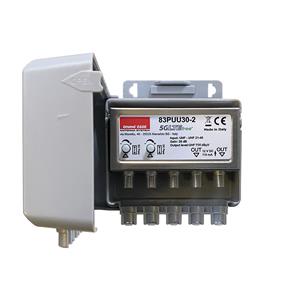 AMPLIFICATORE DA PALO 2UHF 2OUT 26DB 5G 117DBUV