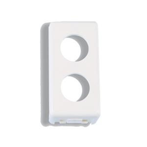 FRONTALINO 2 FORI GEWISS SYSTEM