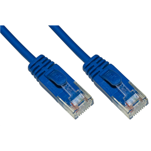 PATCH CORD UTP CAT 6 NON SCHERMATO HALOGENGFREE LSZH MT. 1,5 BLU
