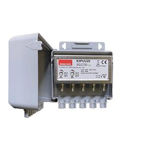 AMPLIFICATORE DA PALO 2UHF 1OUT 20DB 5G 115DBUV