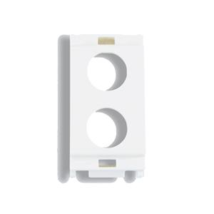 FRONTALINO VB 2 FORI VIMAR IDEA BIANCA