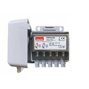 AMPLIFICATORE DA PALO 2UHF 1OUT 30DB 5G 117DBUV